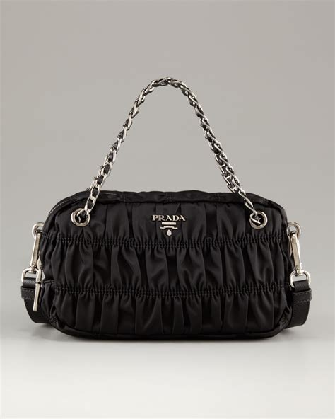 prada nylon bags on sale|prada ruched nylon bag.